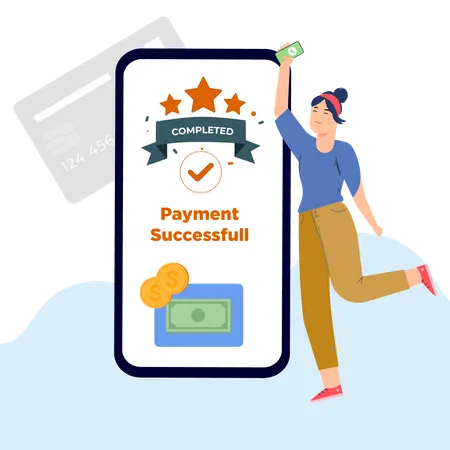 Payment Successful Illustration
