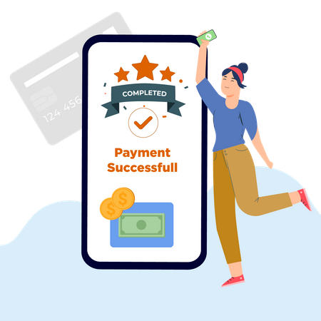 Payment Successful  Illustration