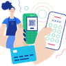 payment terminal illustrations free