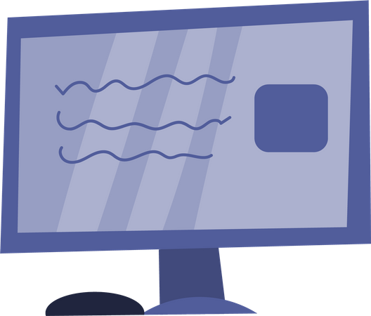 PC Monitor  Illustration