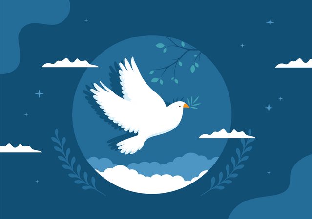 Peace Day  Illustration