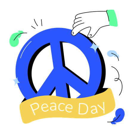 Peace day  Illustration