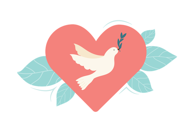 Peace Dove  Illustration