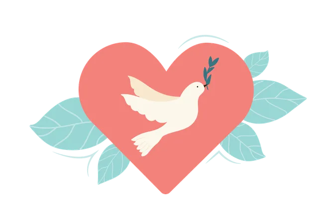 Peace Dove  Illustration