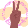 free peace sign illustrations