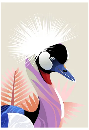 Peafowl Illustration
