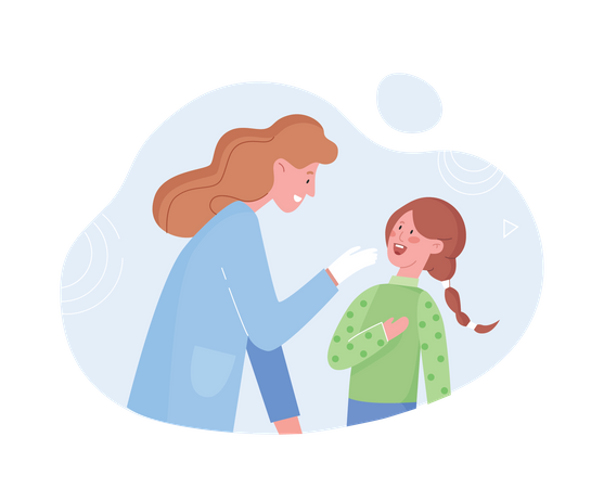 Pediatric Care  Illustration