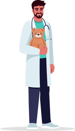 Pediatrician  Illustration