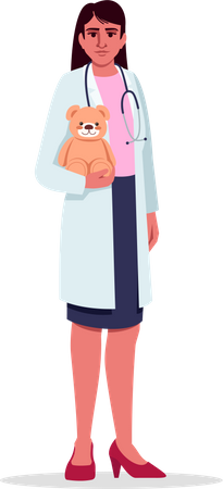 Pediatrician  Illustration