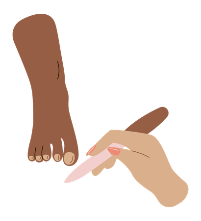 Pedicure  Ilustração