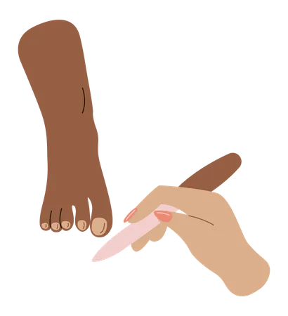 Pedicure  Ilustração