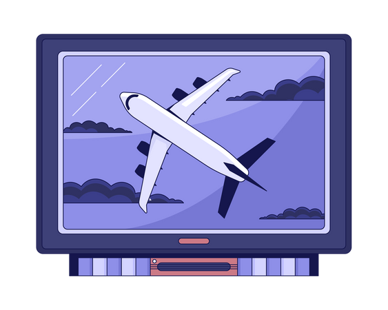 Película en televisión  Ilustración