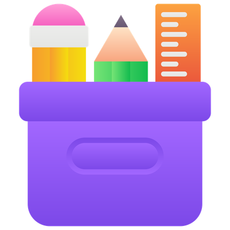 Pencil Holder  Illustration