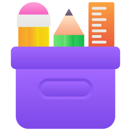 Pencil Holder  Illustration