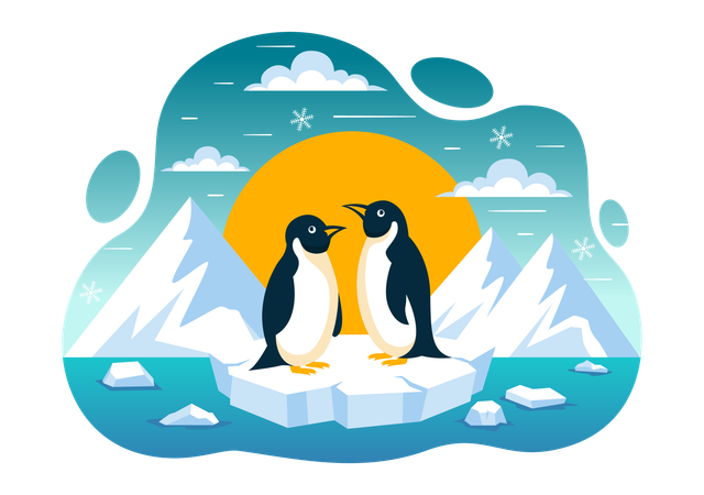 Penguin Awareness Day  Illustration