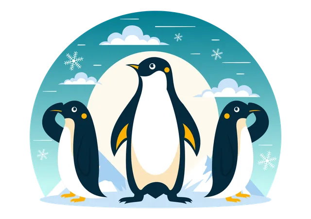 Penguin Awareness Day  Illustration