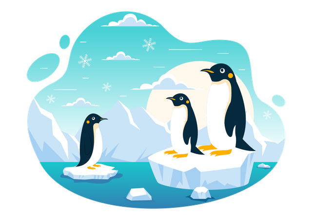 Penguin Awareness Day  Illustration