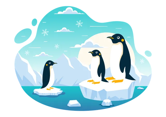 Penguin Awareness Day  Illustration