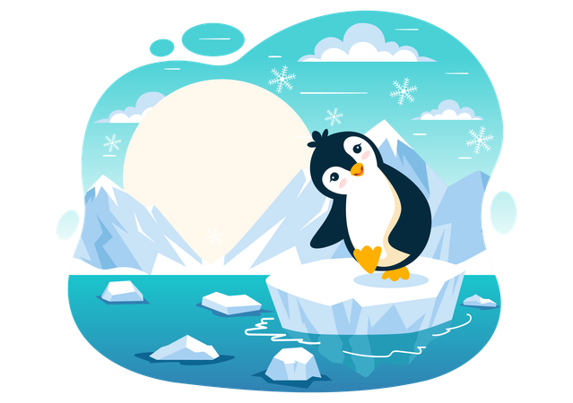 Penguin Awareness Day  Illustration