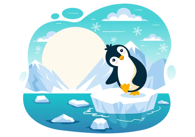 Penguin Awareness Day  Illustration