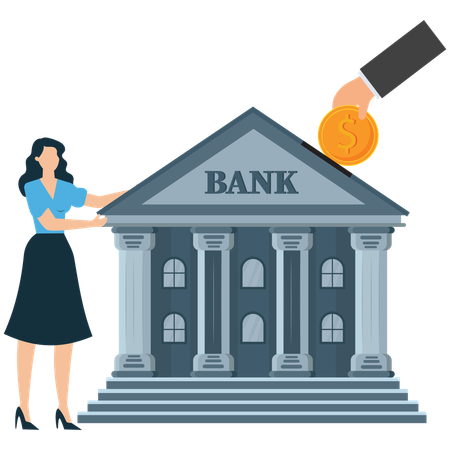 Pension fund Senior employee  Illustration