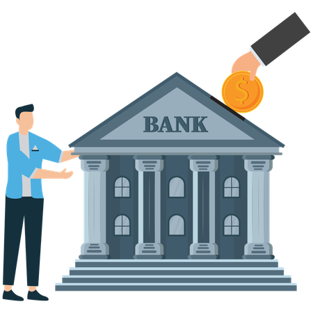 Pension fund Senior employee  Illustration