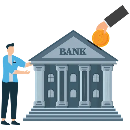 Pension fund Senior employee  Illustration