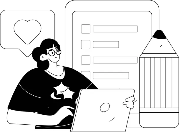 People doing Customer Analysis  Illustration