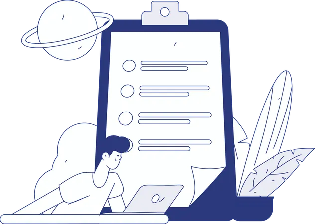 People doing Customer Analysis  Illustration