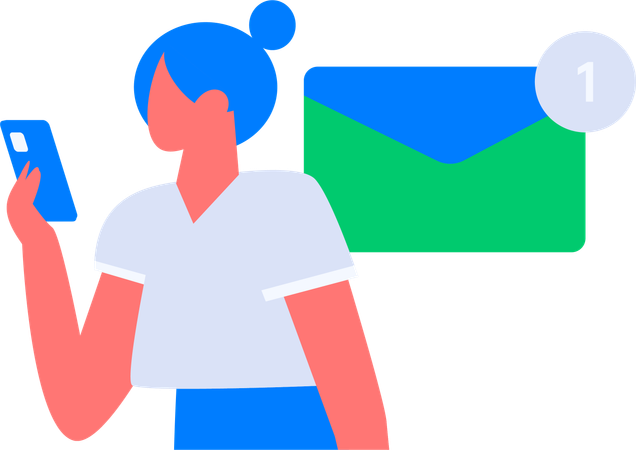 People enjoy consumer notification for discount  Illustration
