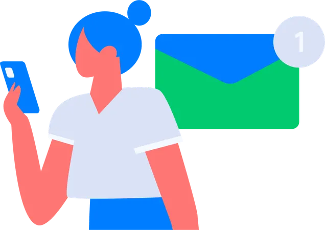 People enjoy consumer notification for discount  Illustration