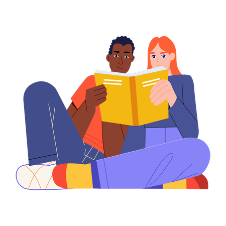 People following cultural harmony  Illustration