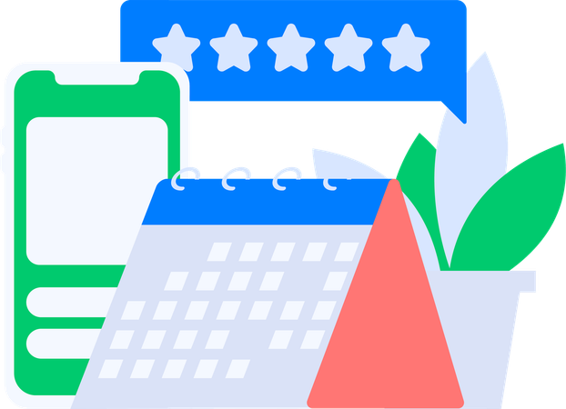 People giving shopping reviews  Illustration
