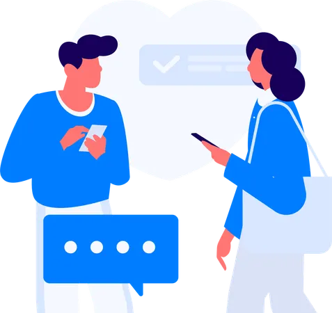 People giving User Feedback  Illustration