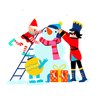 illustration for ice sculpture