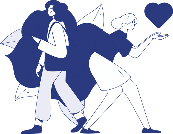 People talking about woman empowerment  Illustration