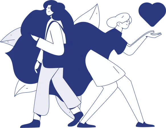 People talking about woman empowerment  Illustration