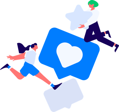 People with Product Review  Illustration
