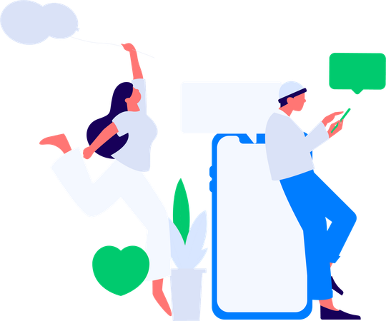 People with User Feedback  Illustration