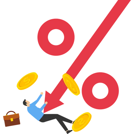 Percent down  Illustration