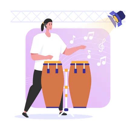 Percussion Instruments  Illustration