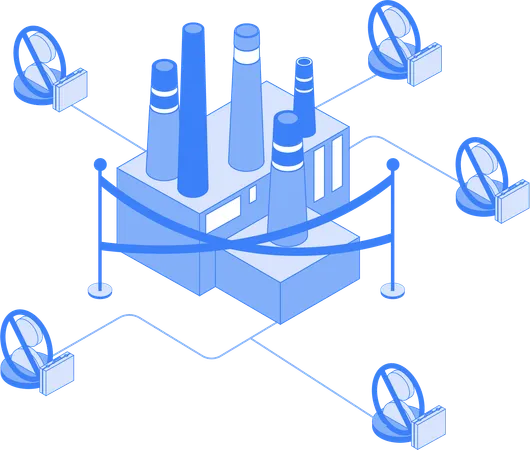 Perda de emprego e desemprego  Ilustração