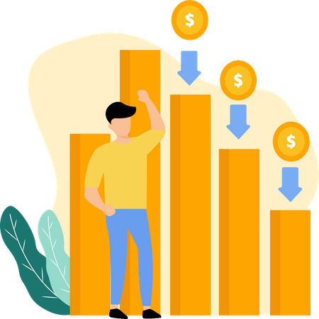 Perdida financiera  Ilustración