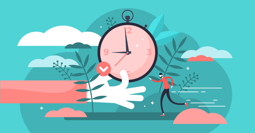 Perfect schedule and accurate control for lifestyle efficiency  イラスト