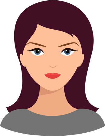 3,310 Perfil Femenino Ilustraciones - Free in SVG, PNG, GIF | IconScout