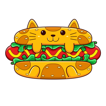 Hot dog  Ilustración