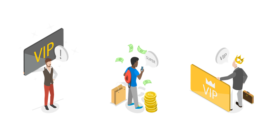 Persona muy importante  Illustration