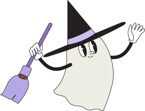 Personaje de Halloween  Ilustración