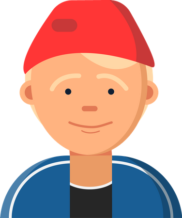 Personaje de niño  Ilustración