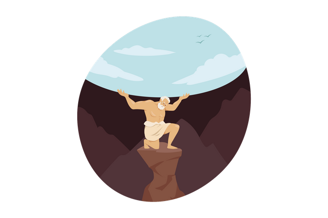 Personaje romano  Ilustración